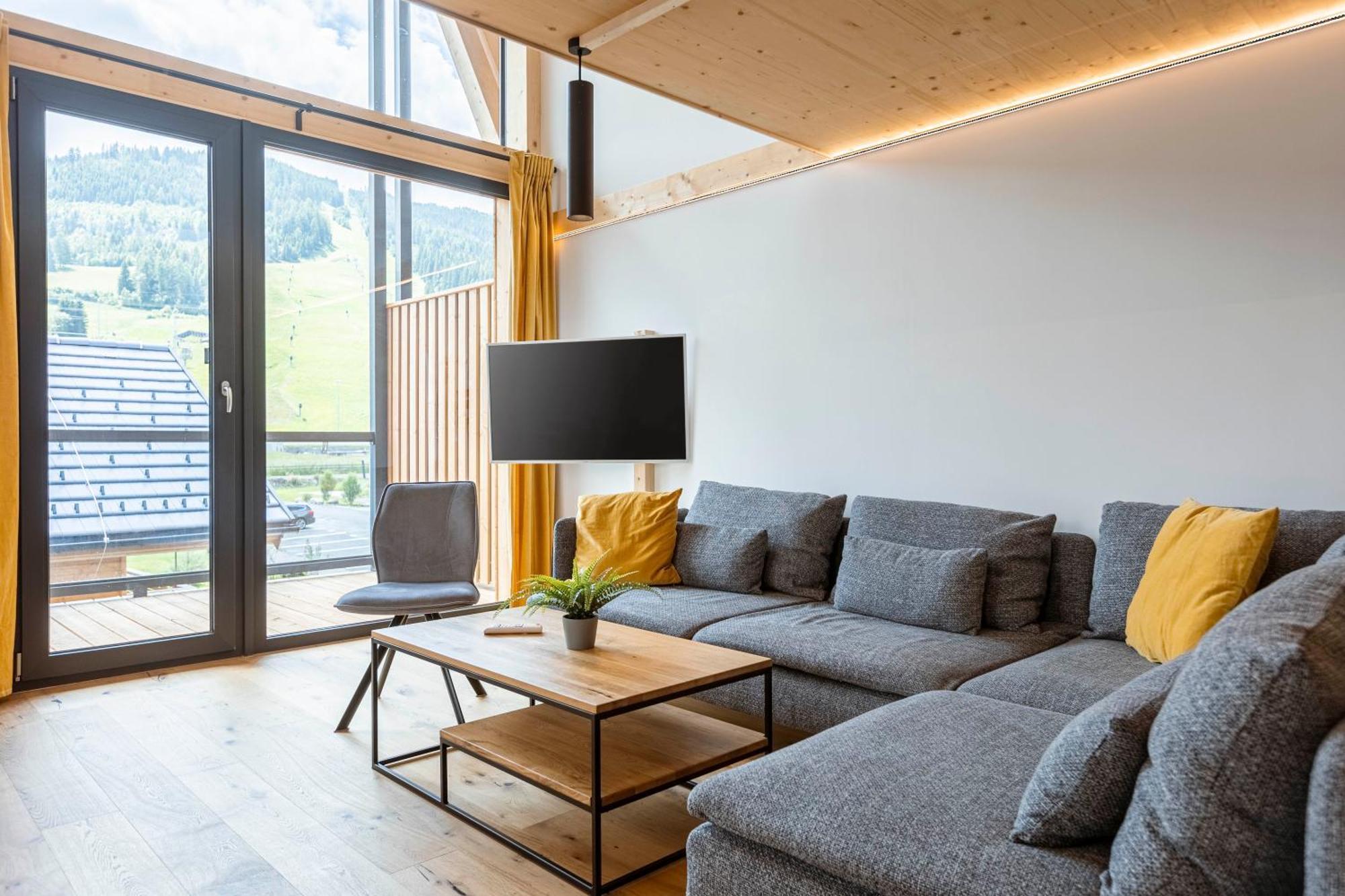 Kreischberg Pool Villas & Penthouses By Alps Resorts 장크트 로렌첸 오프 무라우 외부 사진