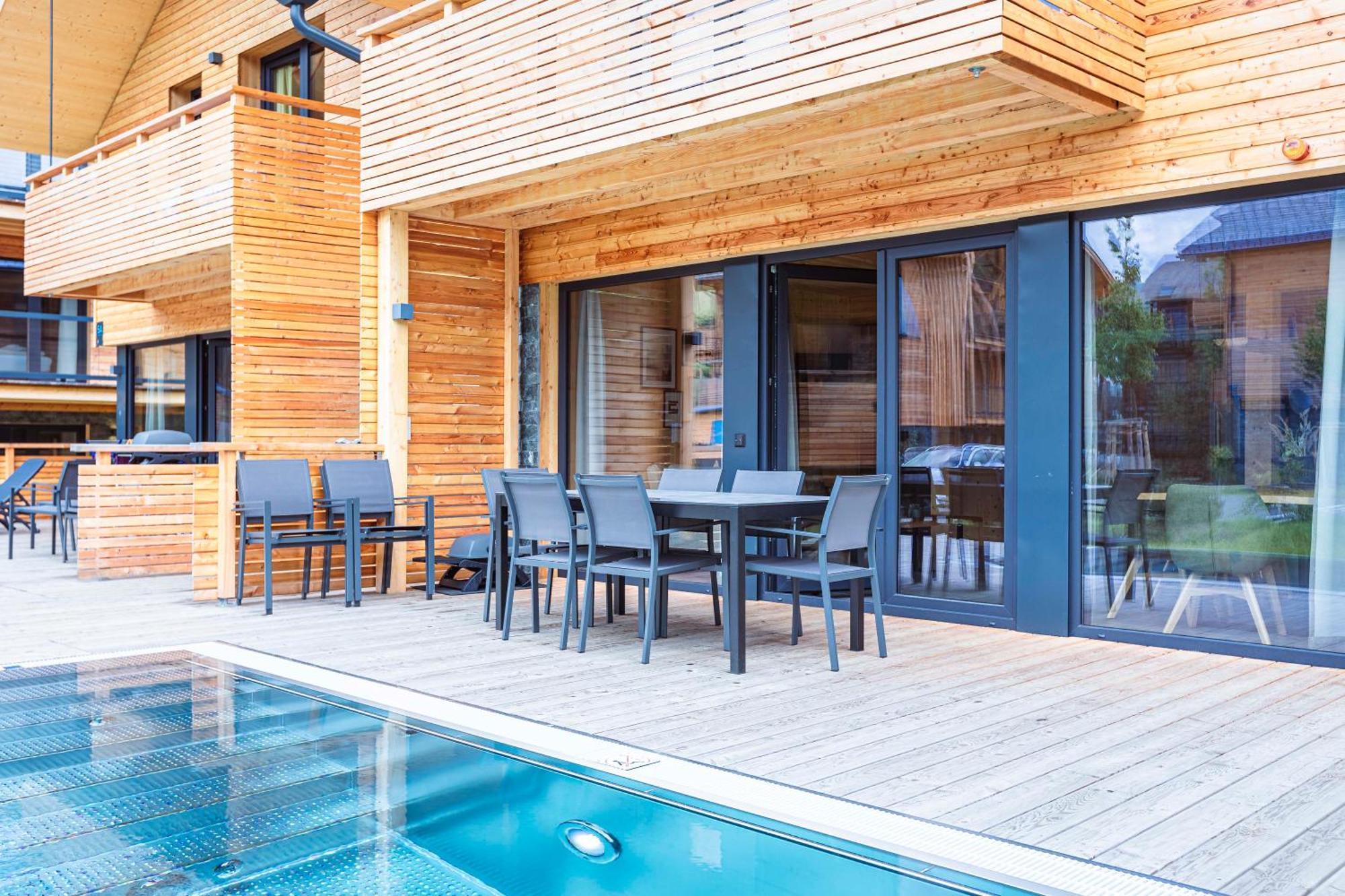 Kreischberg Pool Villas & Penthouses By Alps Resorts 장크트 로렌첸 오프 무라우 외부 사진