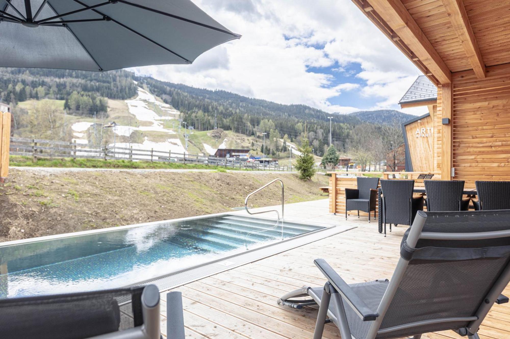 Kreischberg Pool Villas & Penthouses By Alps Resorts 장크트 로렌첸 오프 무라우 외부 사진
