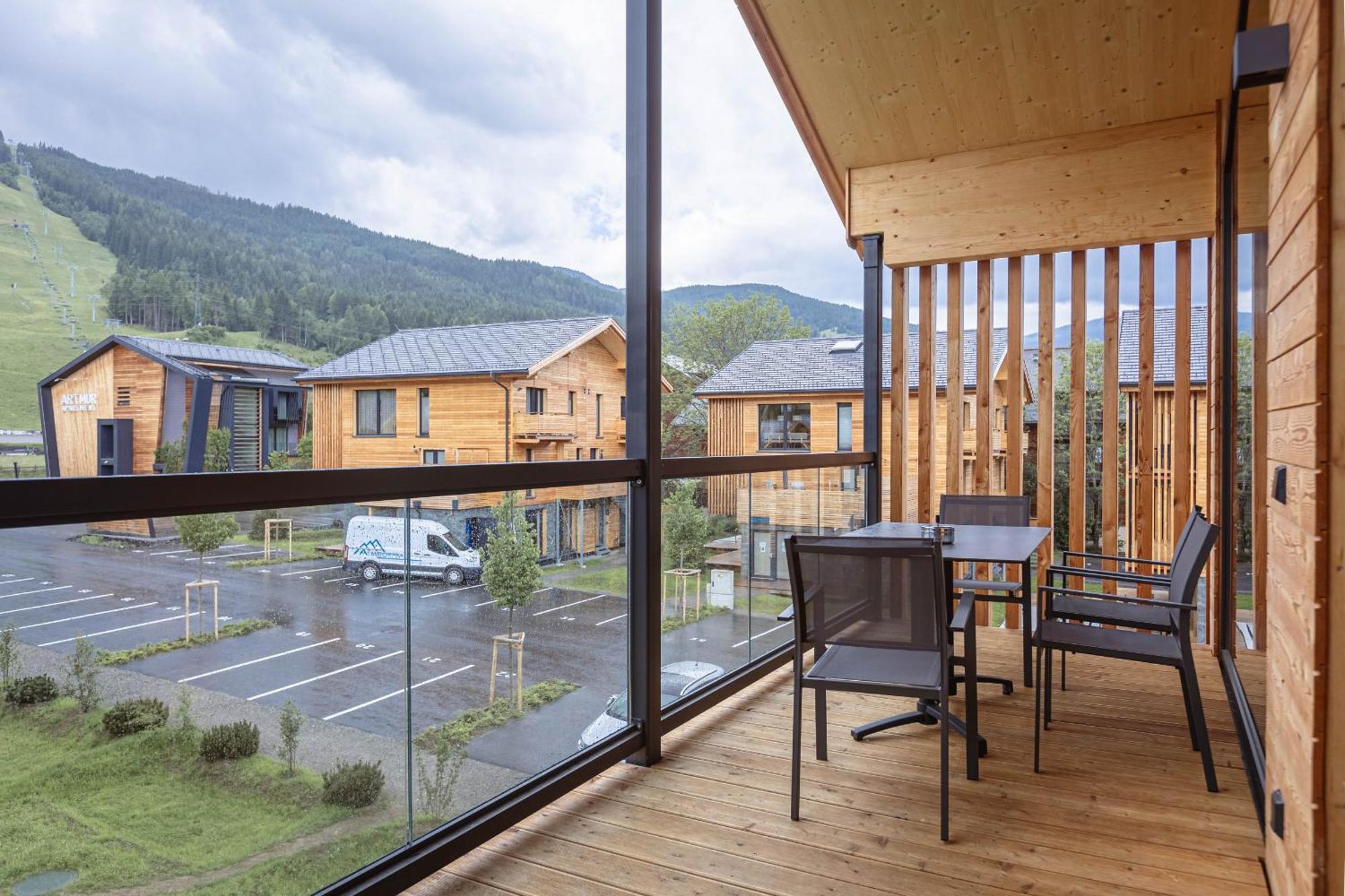 Kreischberg Pool Villas & Penthouses By Alps Resorts 장크트 로렌첸 오프 무라우 외부 사진
